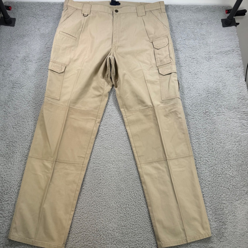 5.11 Tactical Series Mens Khaki Cargo‎ Pants Size 40x35 Polyester Cotton